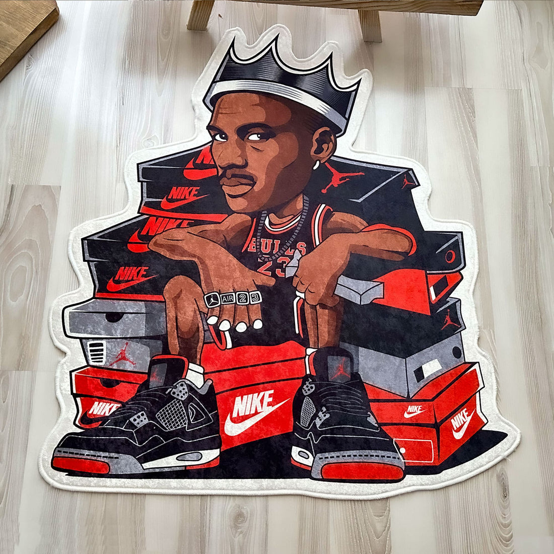Jordan Nike Kutuları Özel Kesim Halı